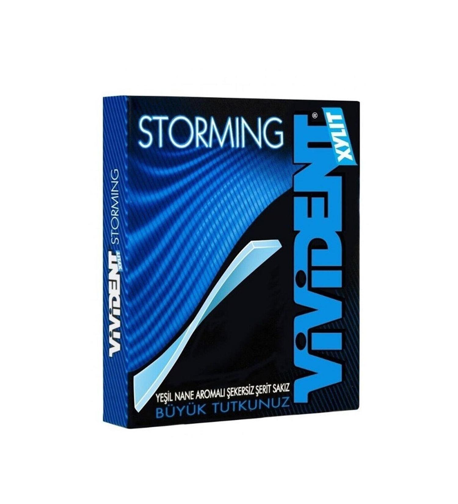 Vivident Storming Green Mint Flavored Gum 18 X 33 G - Buy Online on GoSupps.com