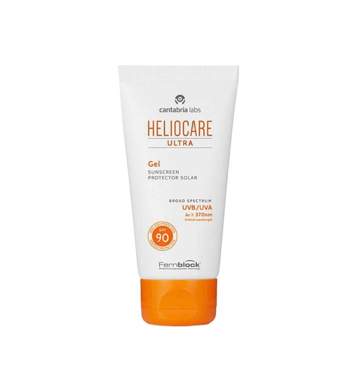 Heliocare Ultra Gel Spf 90+ 50 Ml Sunscreen Gel For Acne Prone Skin