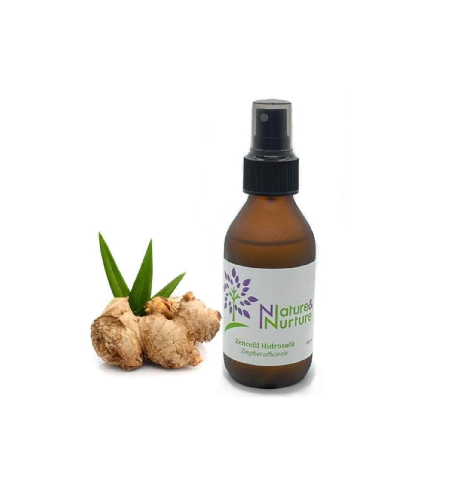 NATURE&NURTURE Ginger Hydrosol Aromatheraphy 100 ml Zingiber Officinale