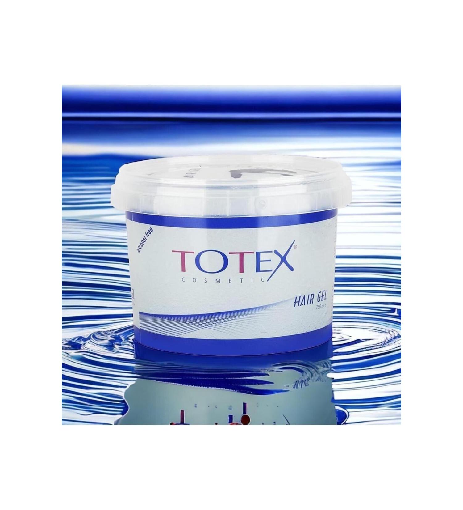 TOTEX Hair Styling Gel | Hard Look & Wet Hair Gel | Extra Strong 750 ml - Buy Online on GoSupps.com