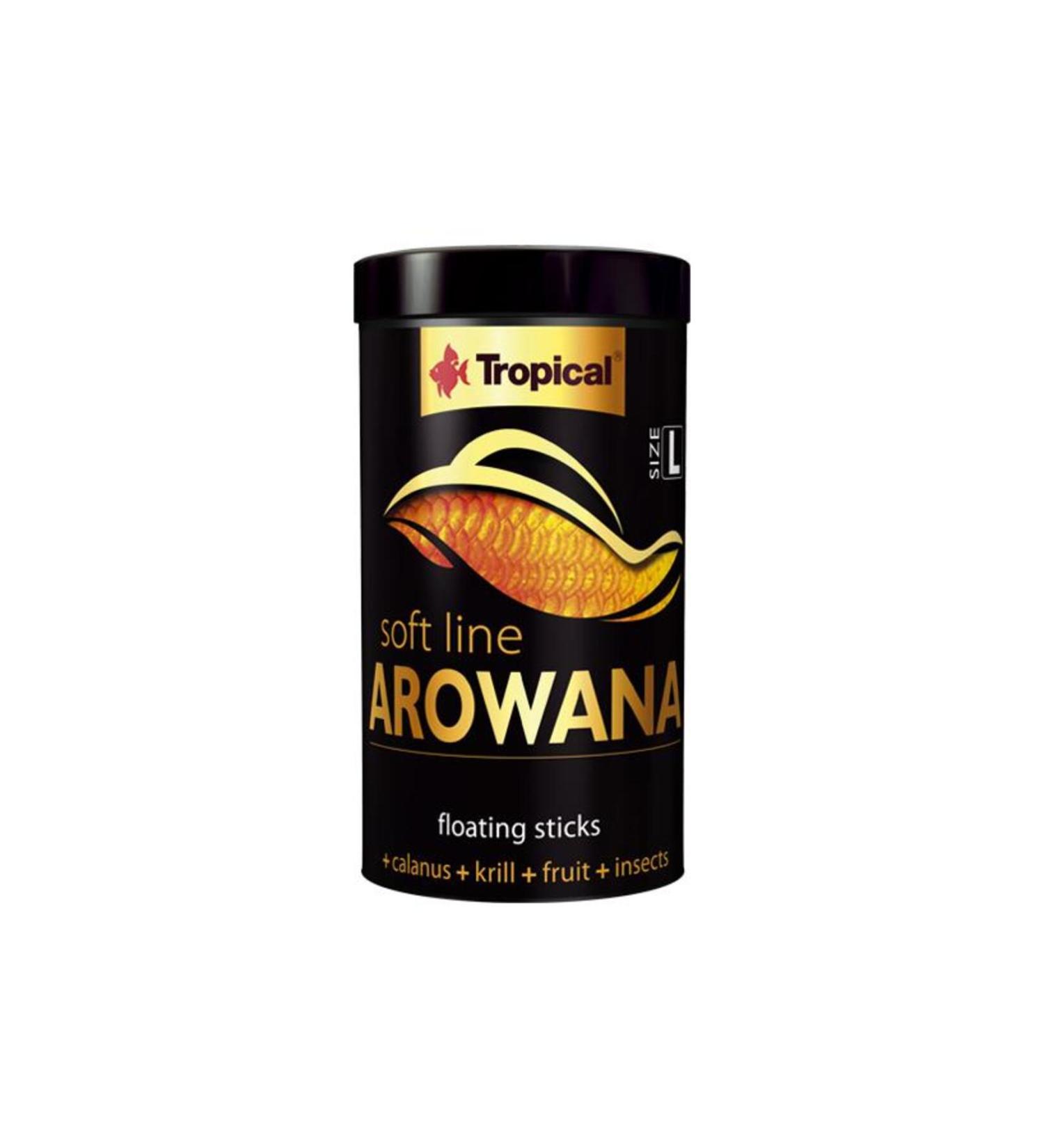 No Label Tropical Arowana Soft Line L Fish Food 250 ml
