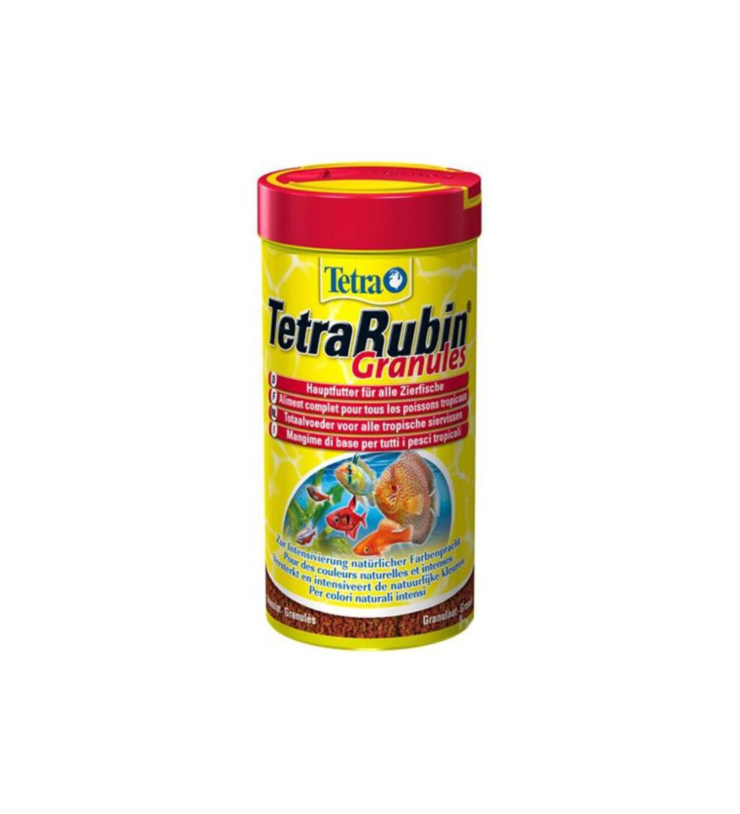Tetra Rubin Granules Fish Food 250 Ml. 100 Gr.