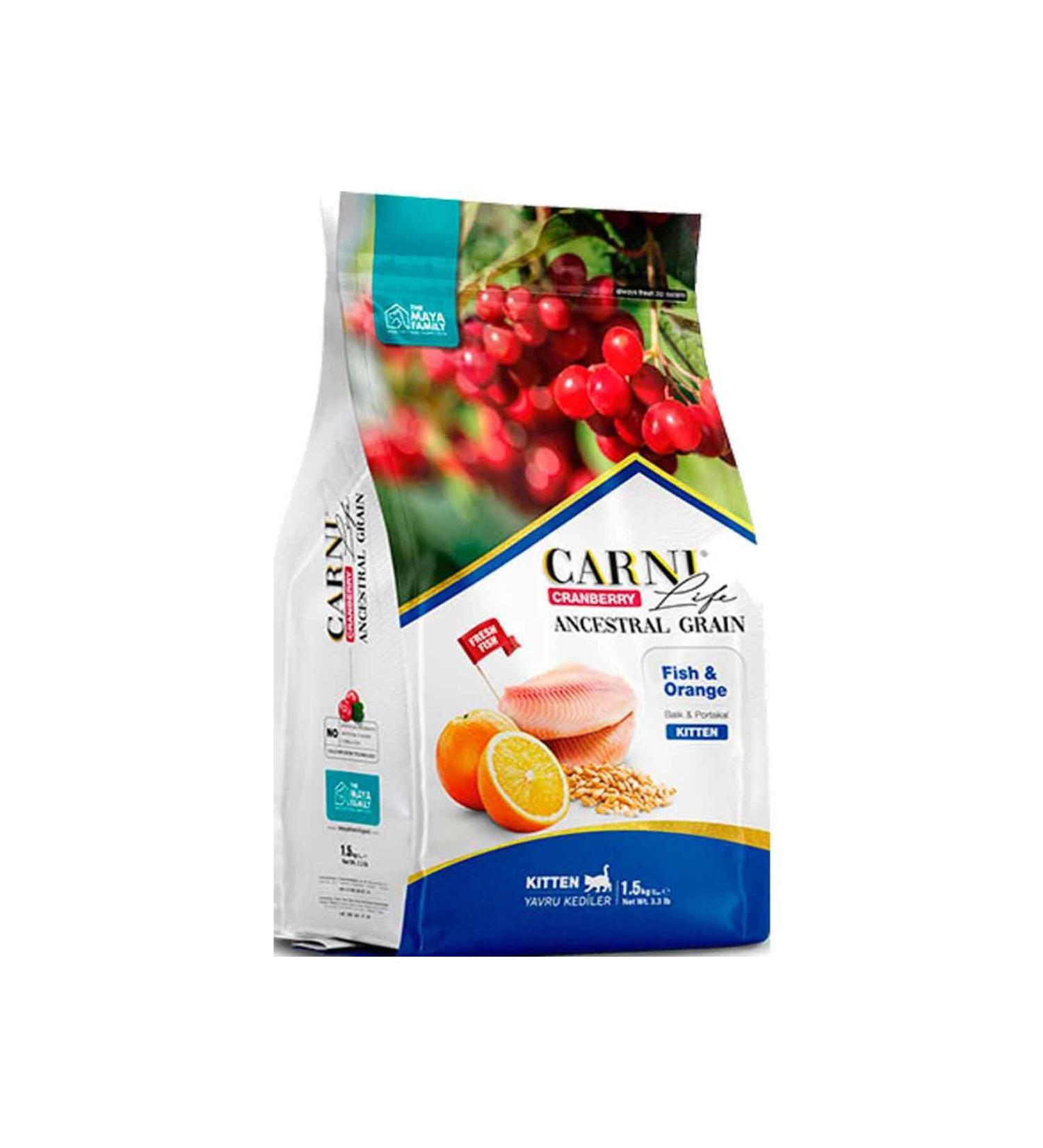 CARNI LIFE Carni Life Kitten 1.5 Kg Fish Portal Cranberry