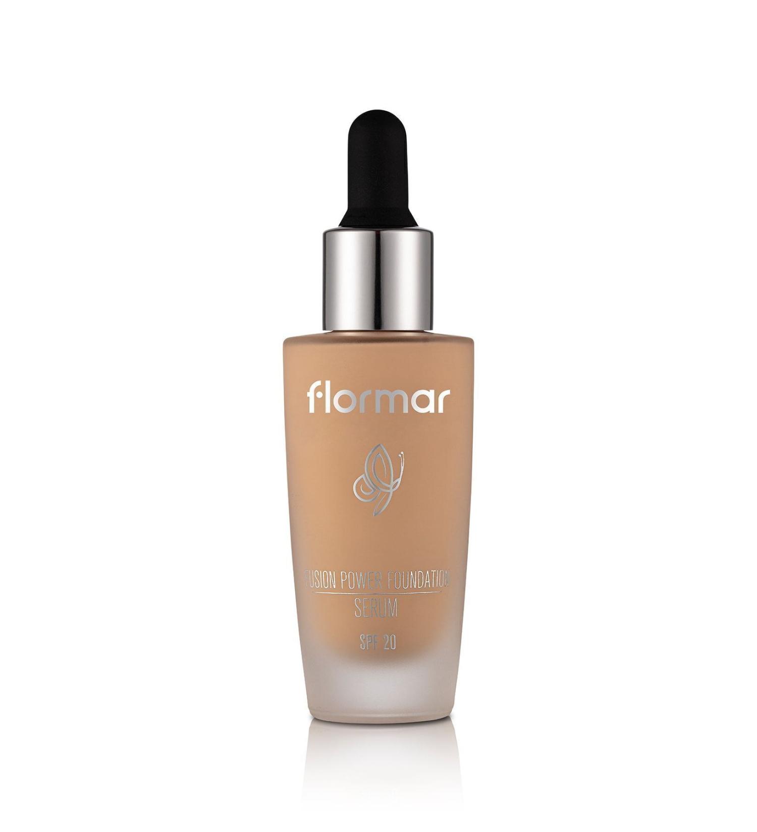 Flormar Foundation - Fusion Power Foundation Serum 030 Light Beige 8690604651634