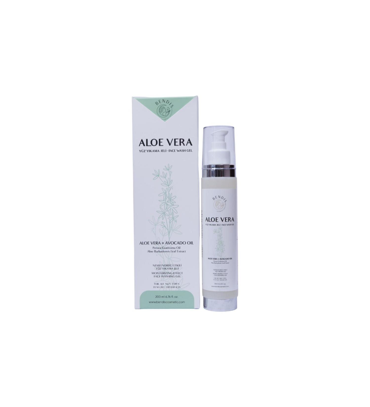 Bendis Cosmetic Aloevera Face Wash Gel