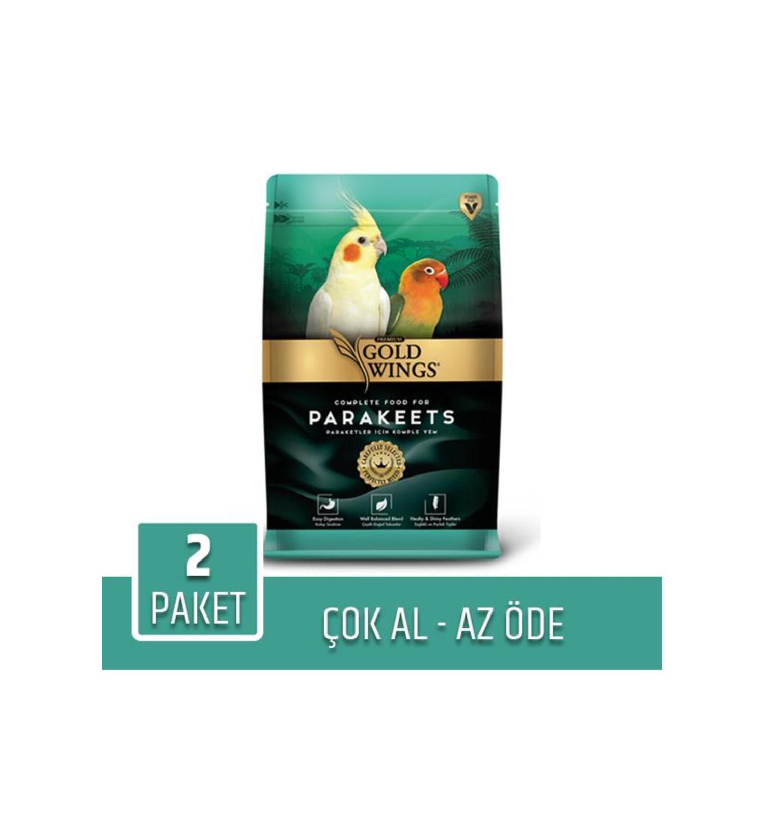 Gold Wings Premium Parakeet Food 1kg