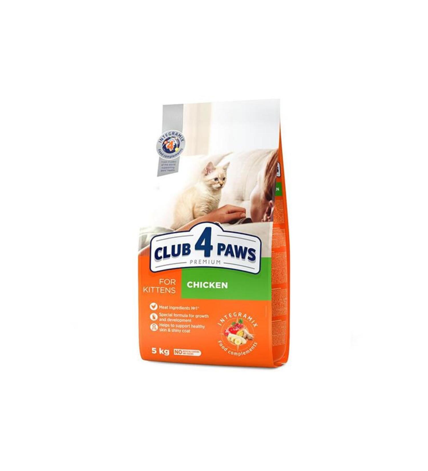 Club4Paws Chicken Kitten Food 5kg