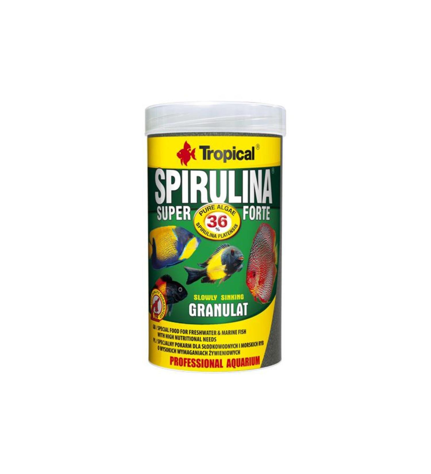 Tropical Super Spirulina Forte Granulate 100ml 60gr