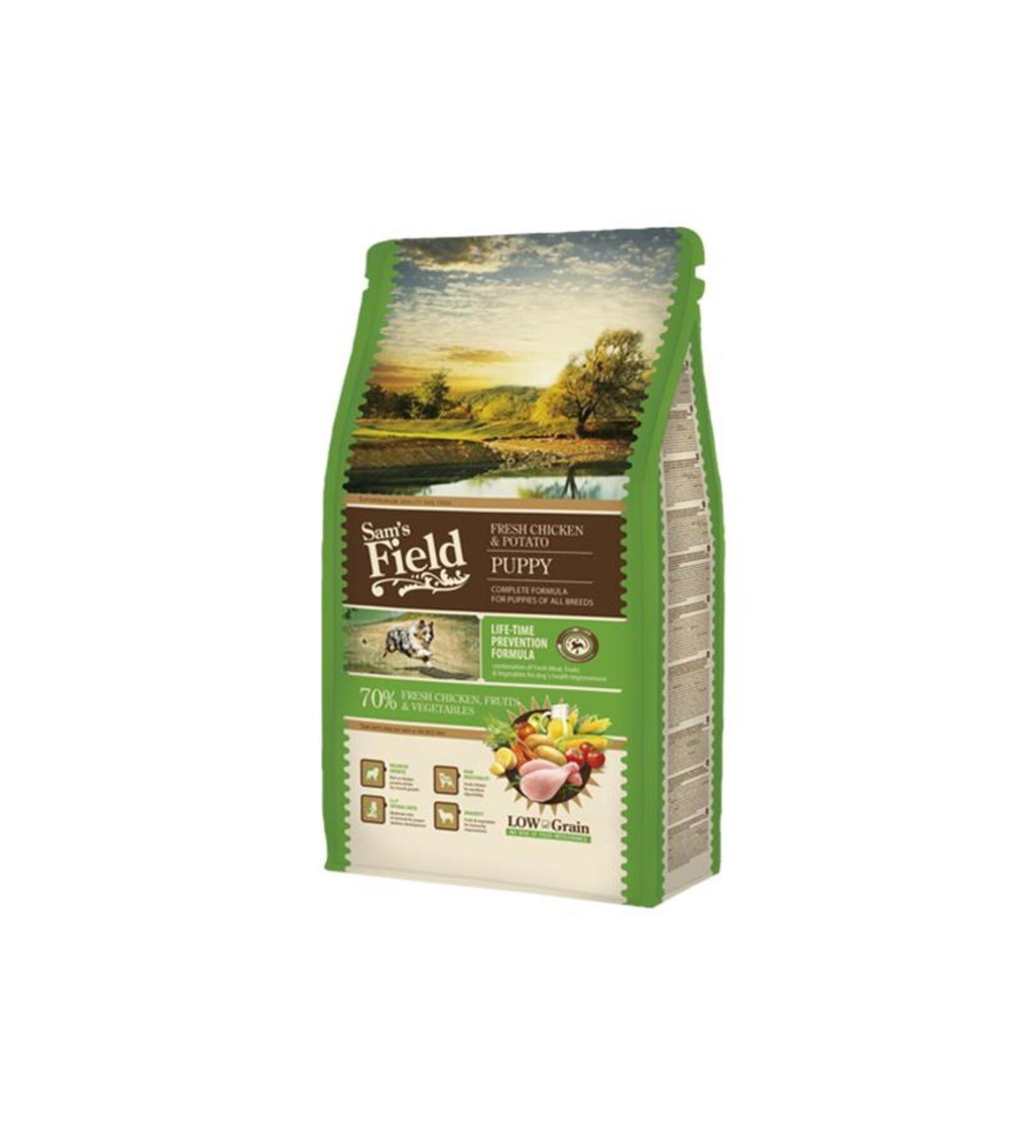 Sam's Field Puppy Chicken Potato Low Grain Puppy Food 2.5kg