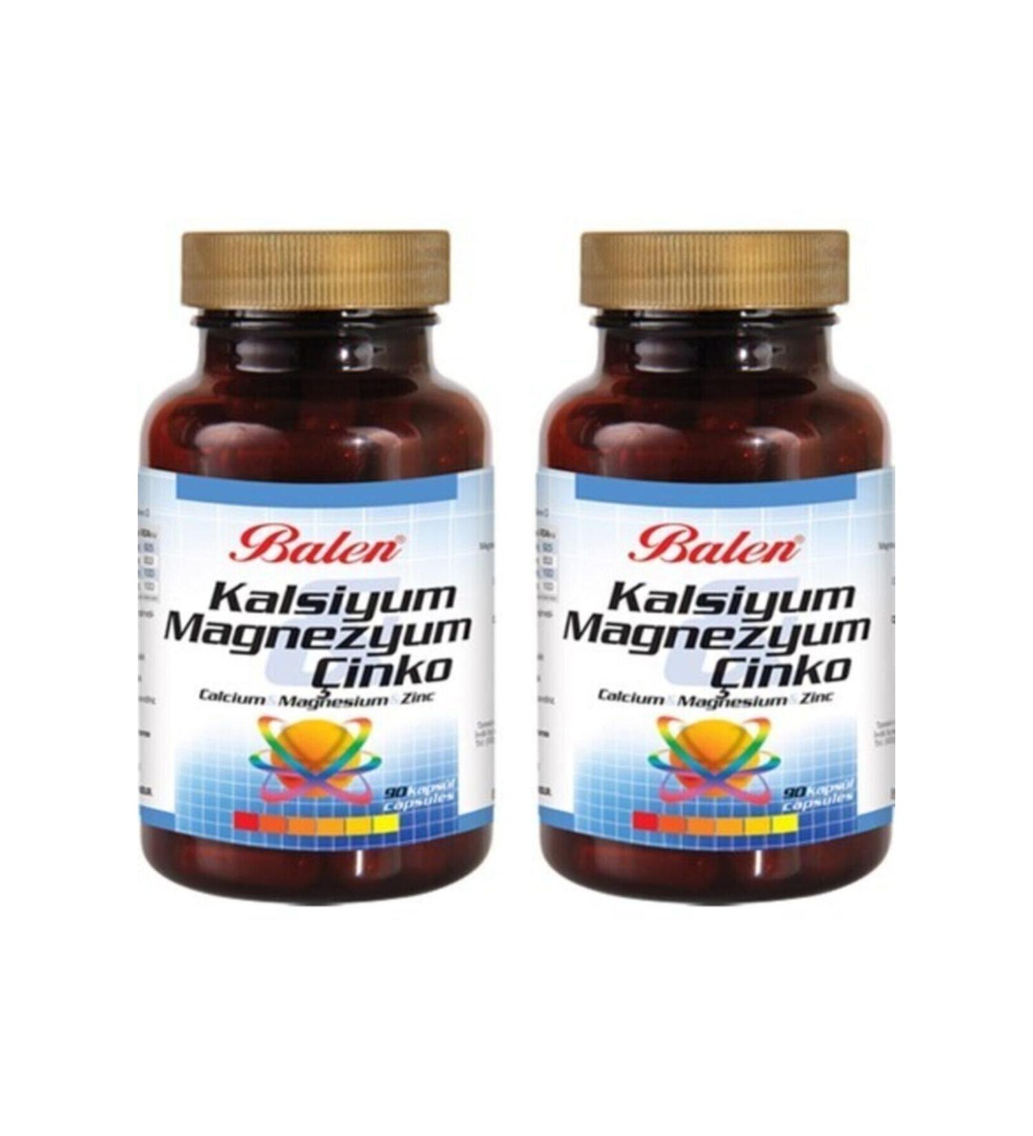 Balen 2 Calcium Magnesium Zinc Capsules
