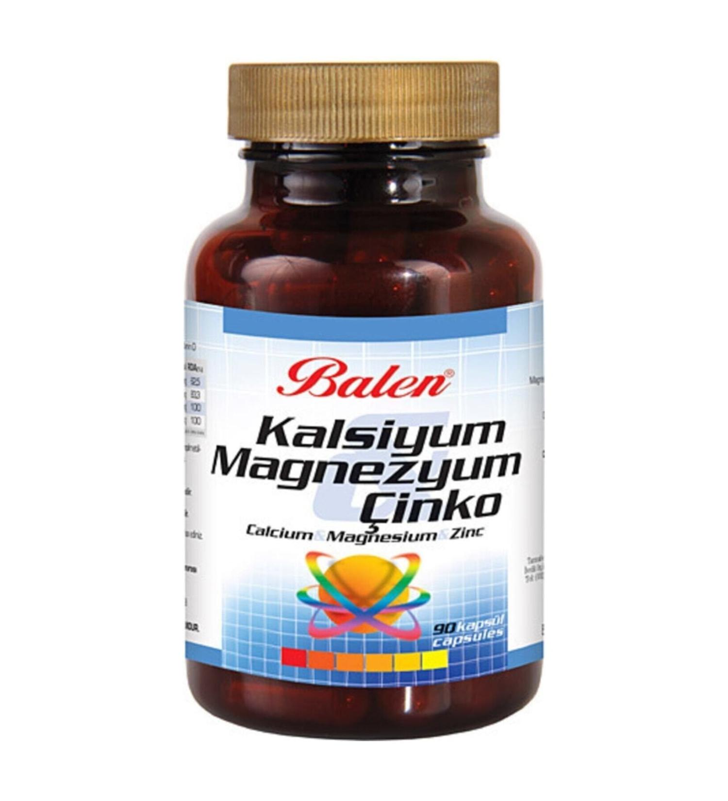Balen 5 Calcium Magnesium Zinc 90 Capsules
