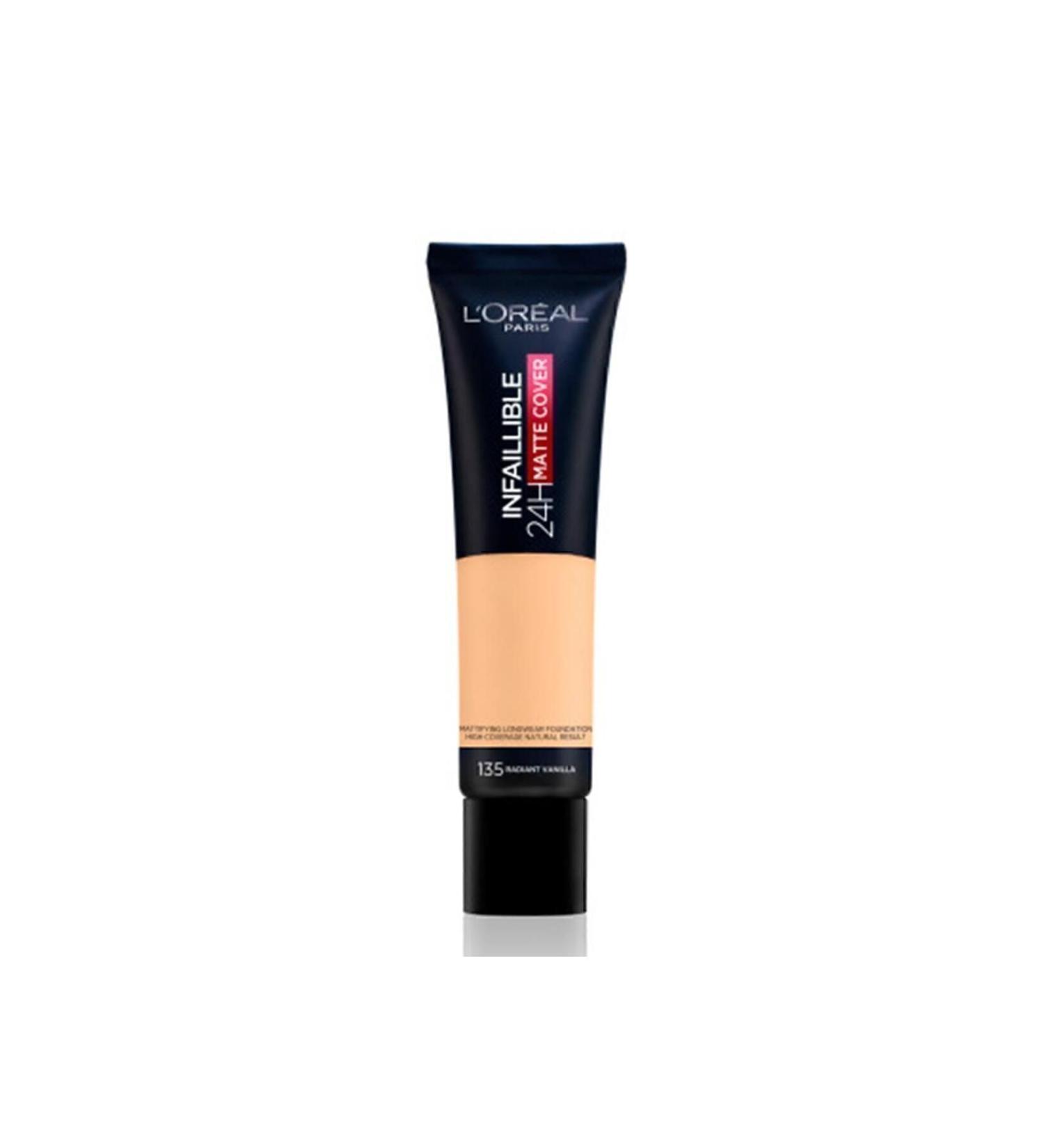 L'Oreal Paris Loreal Paris Infaillible 24h Matte Cover Foundation Radiant Vanilla 135