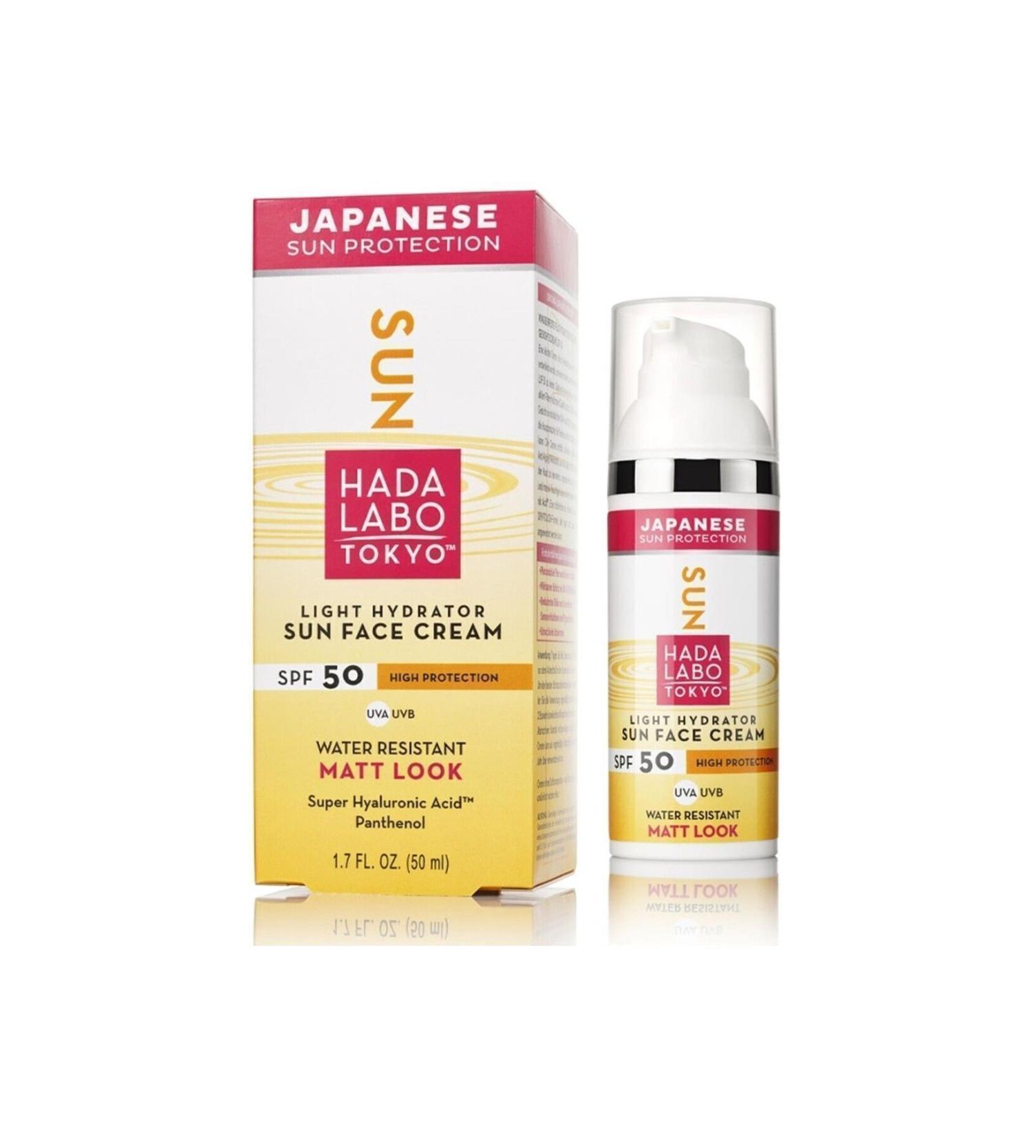 sommeow Hada Labo Tokyo Sun Face Cream 50spf 50ml