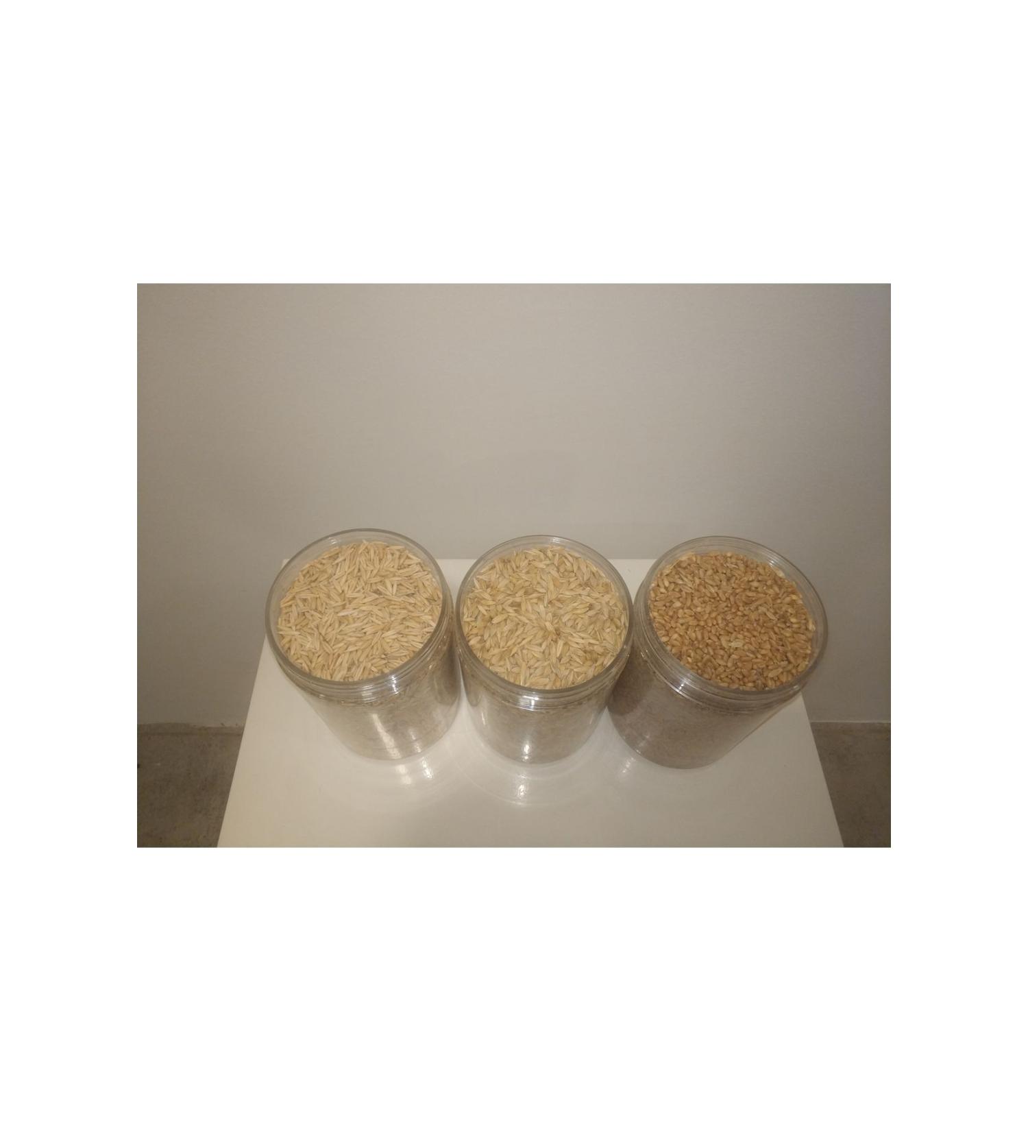 GoldMindMix BIRD FOOD TRIPLE SET 3x1 Kg (Oat Barley Wheat) in Separate Bags.