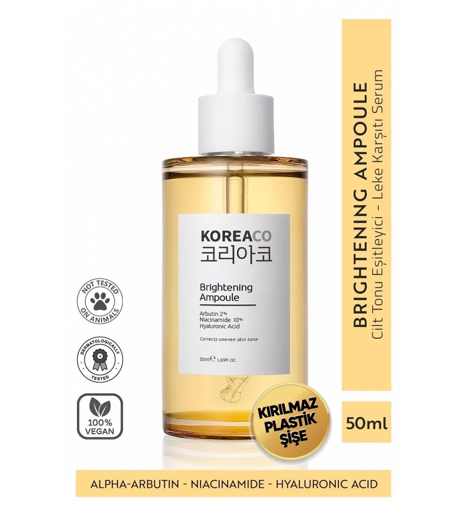 KOREACO Anti-Spot & Skin Tone Brightening Ampoule - Buy Online on GoSupps.com