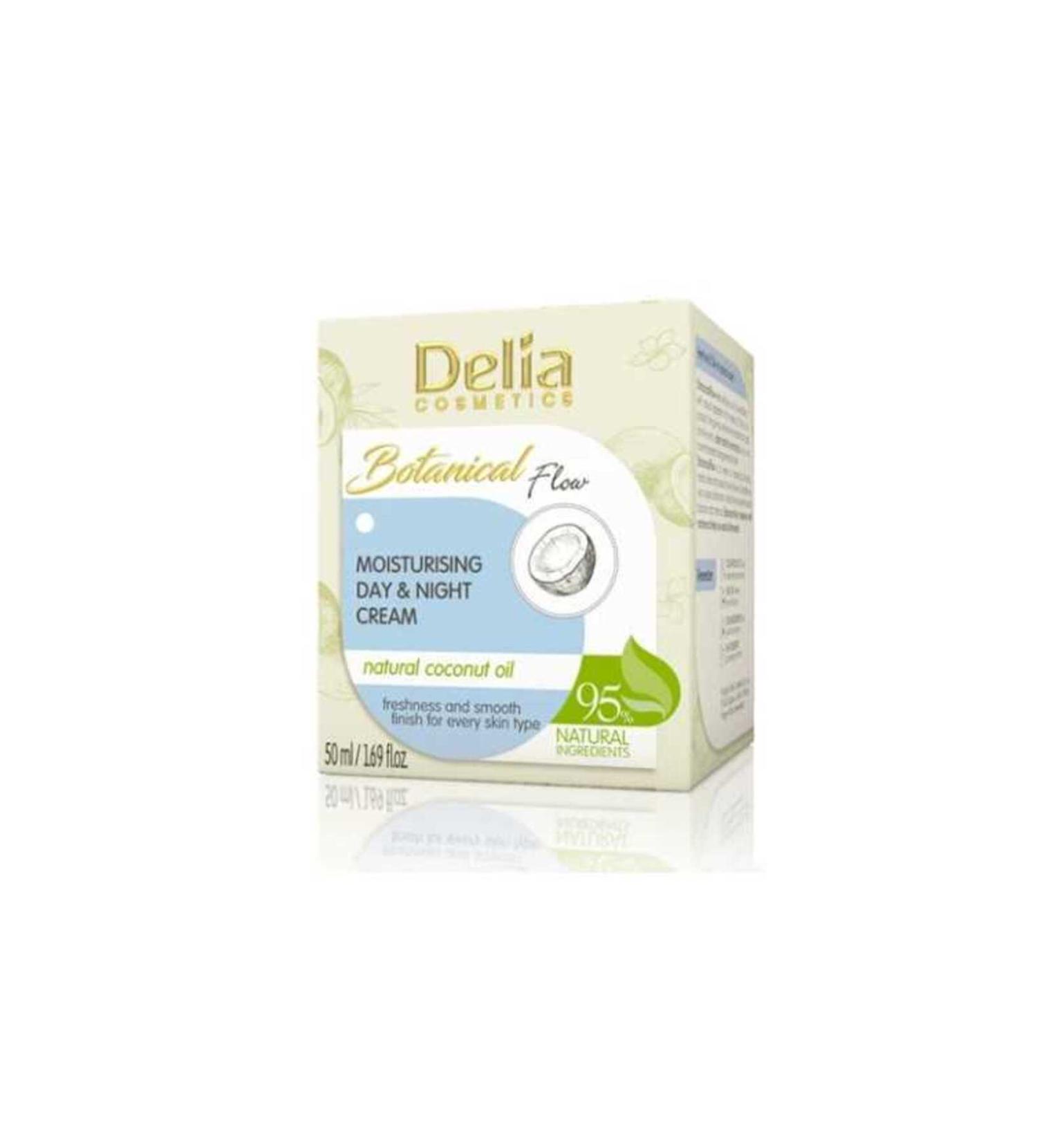 Delia Cosmetics Botanical Moisturizing Day&night Cream Coco
