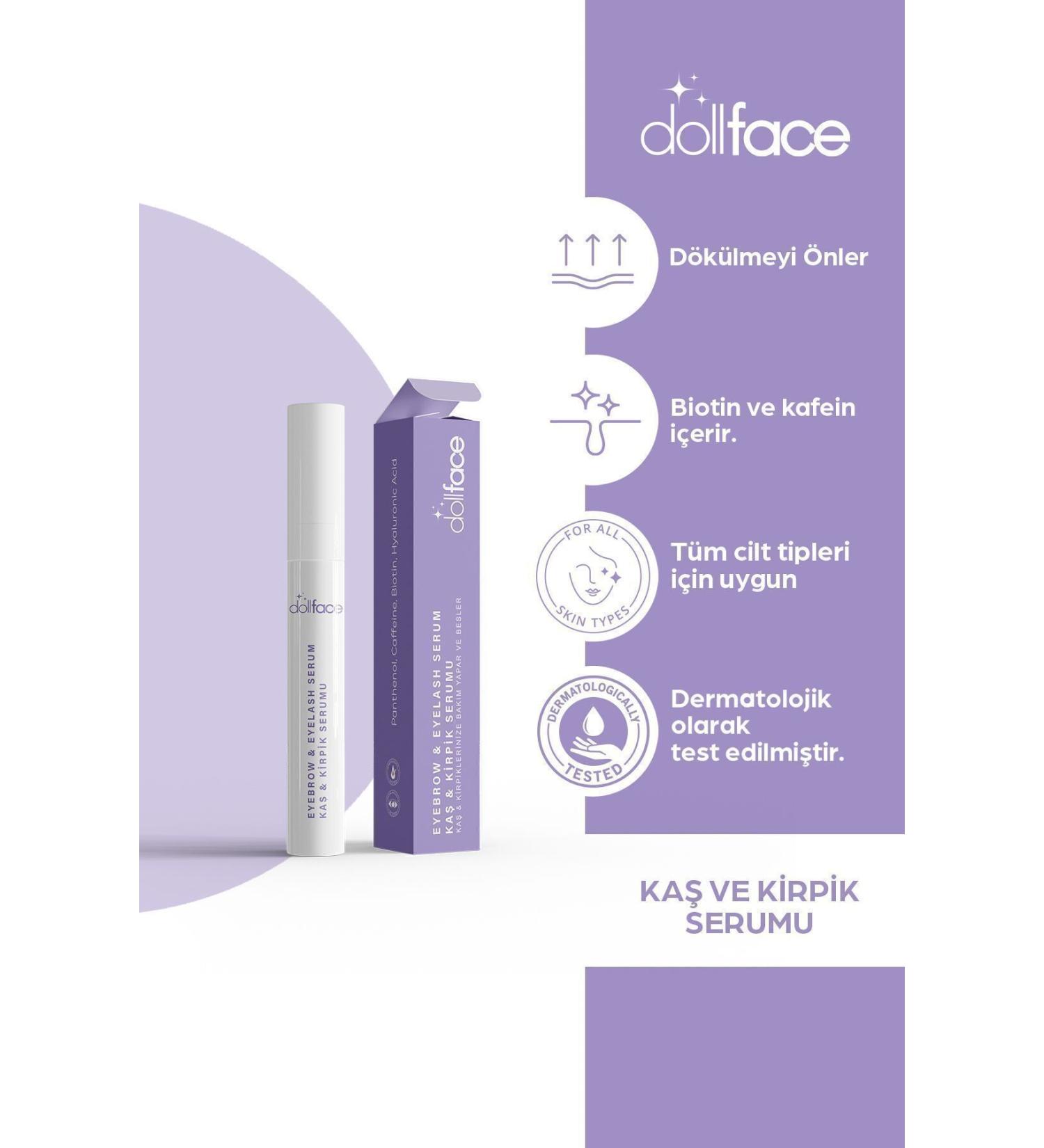 dollface Eyebrow Eyelash Serum - Buy Online on GoSupps.com