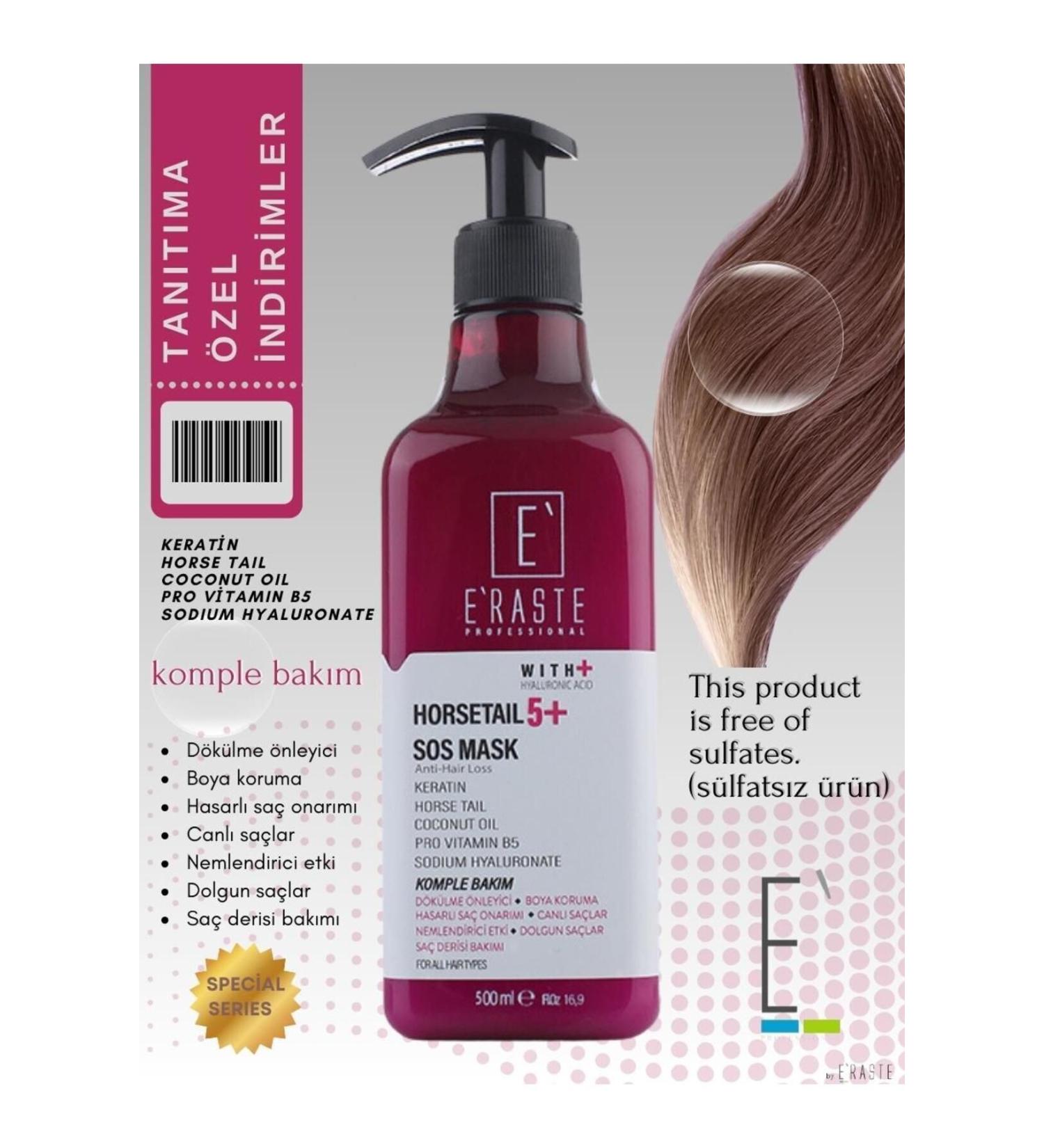 ERASTE HORSETAIL SOS MASK 500ML - Buy Online on GoSupps.com