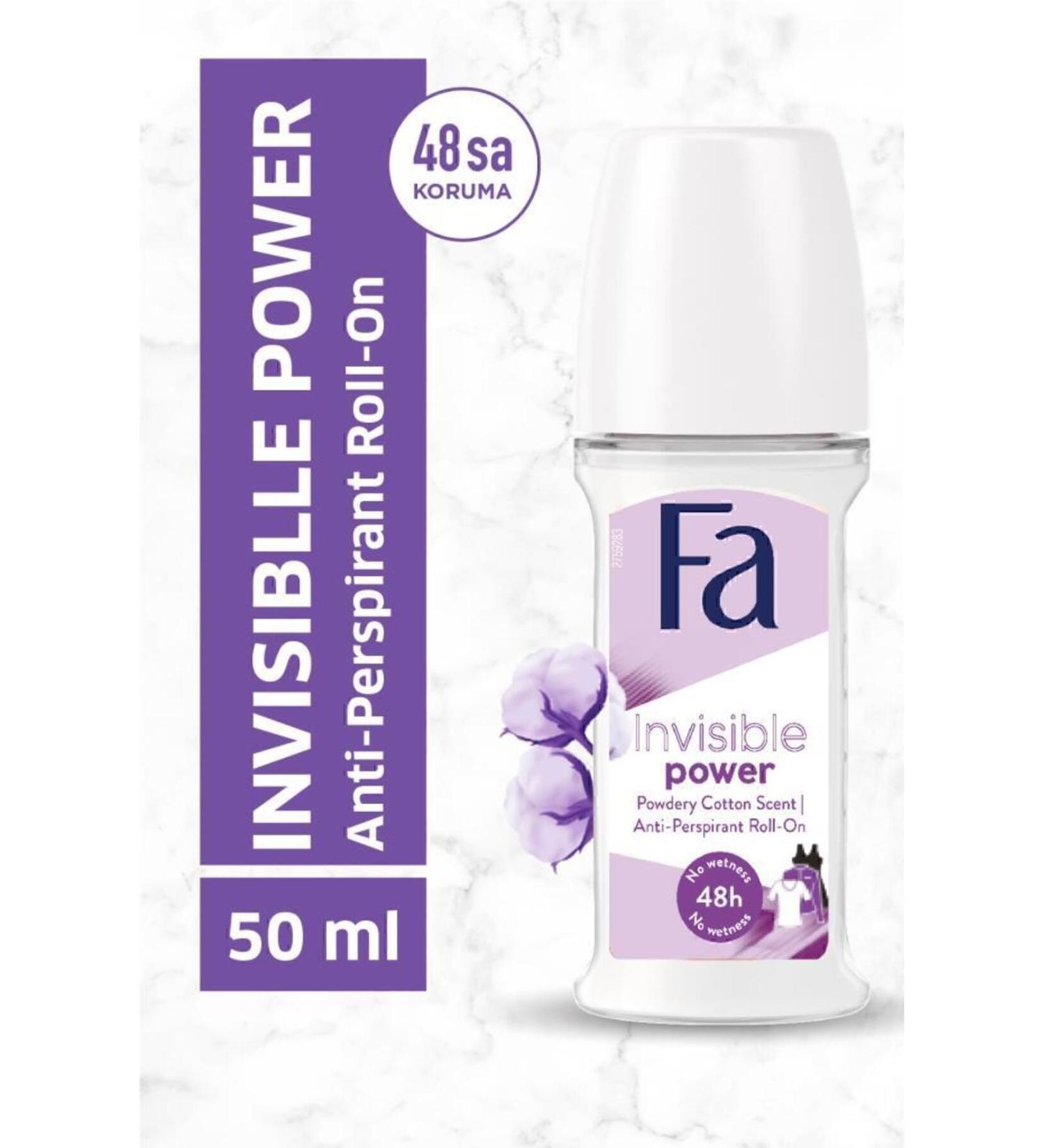 Fa Women Invisible Power Leke Kar t Roll-on 50 ml