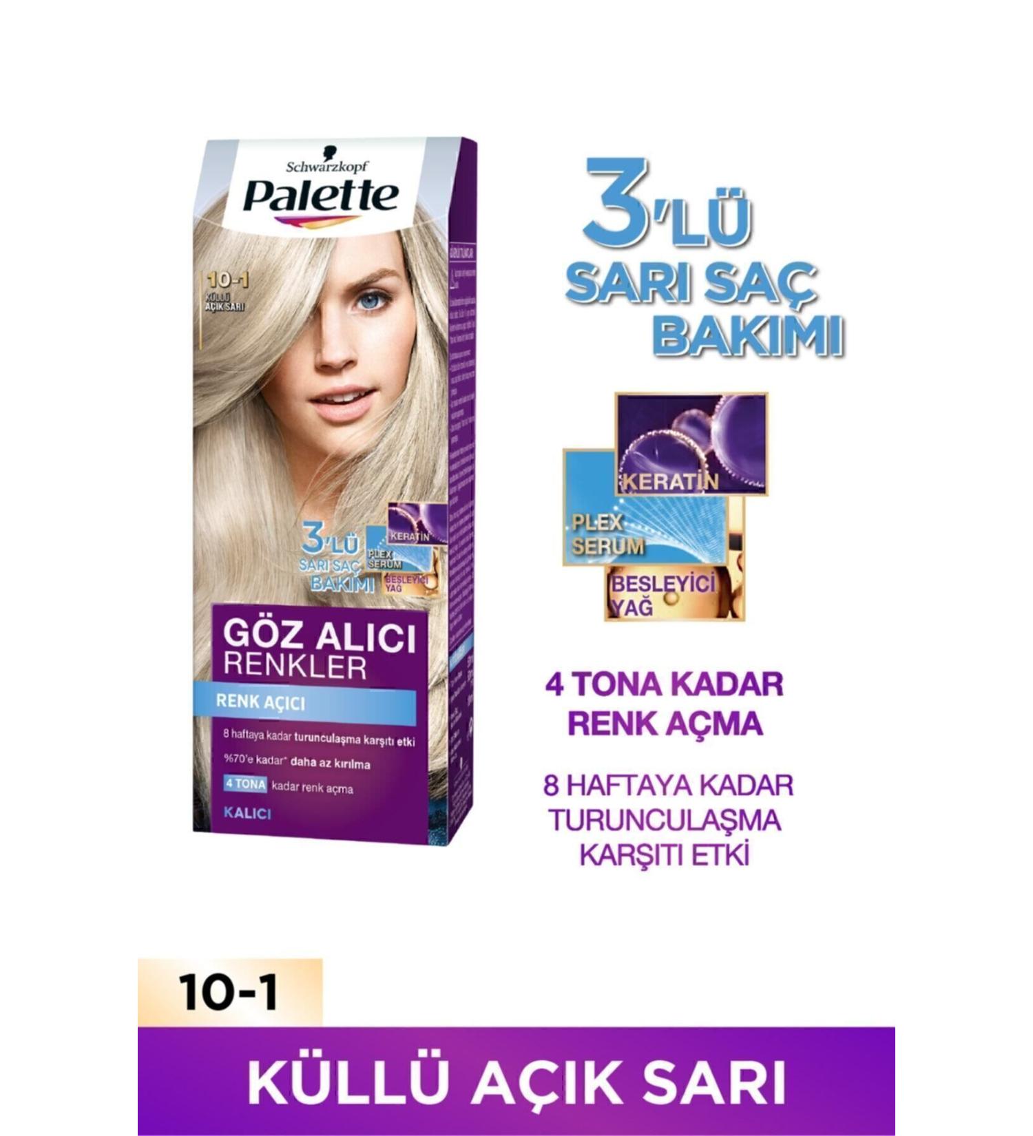 Eye-Catching Colors in Palette 10-1 Ash Light Blonde - Buy Online on GoSupps.com