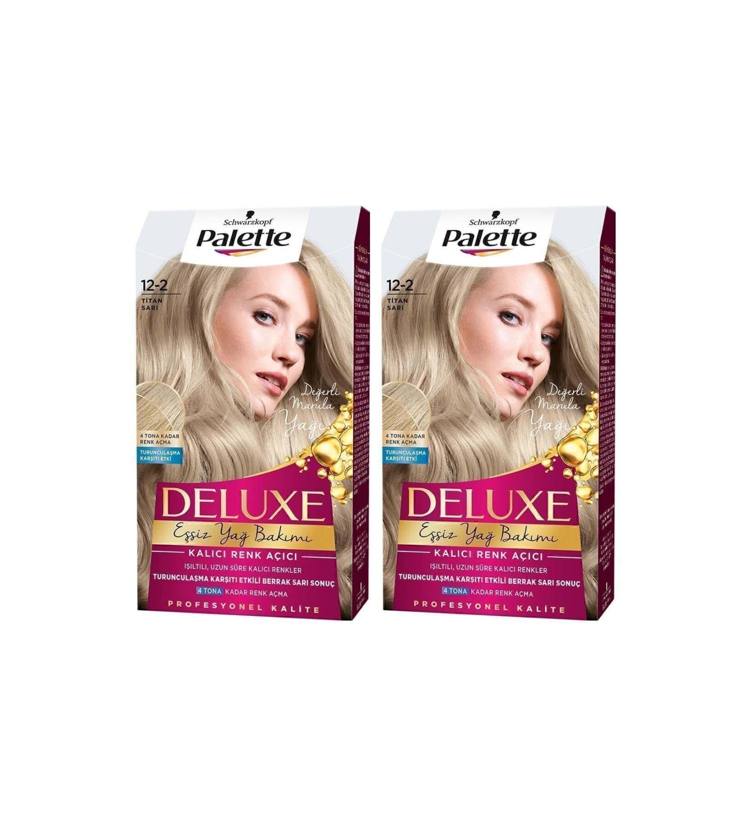 Palette Deluxe 12-2 Titan Yellow X 2 Pieces - Buy Online on GoSupps.com