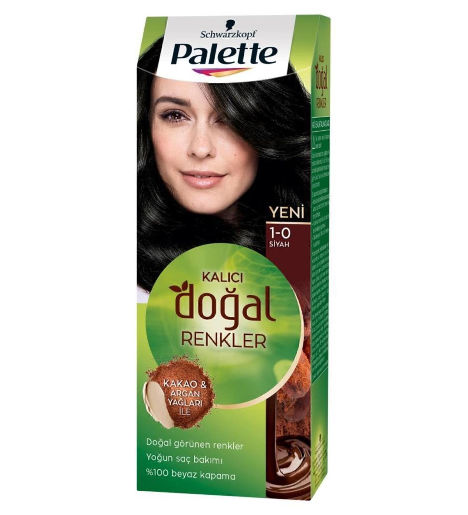 Palette Permanent Natural Colors 1-0 Black X 2 Pieces - Buy Online on GoSupps.com