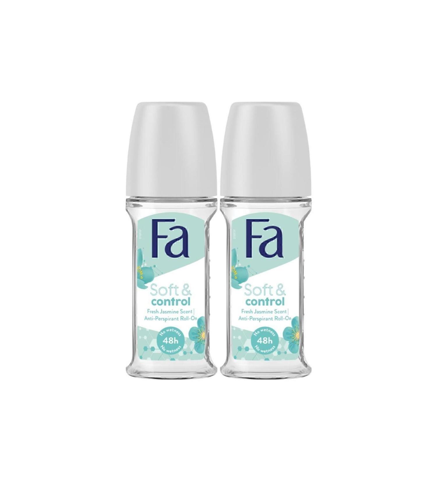 Fa Soft & Control Roll-on 50 ml X 2 Adet - Buy Online on GoSupps.com