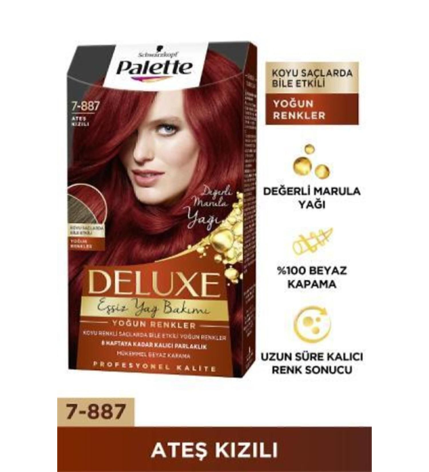 Palette Deluxe Intense Colors 7-887 Fire Red - Buy Online on GoSupps.com