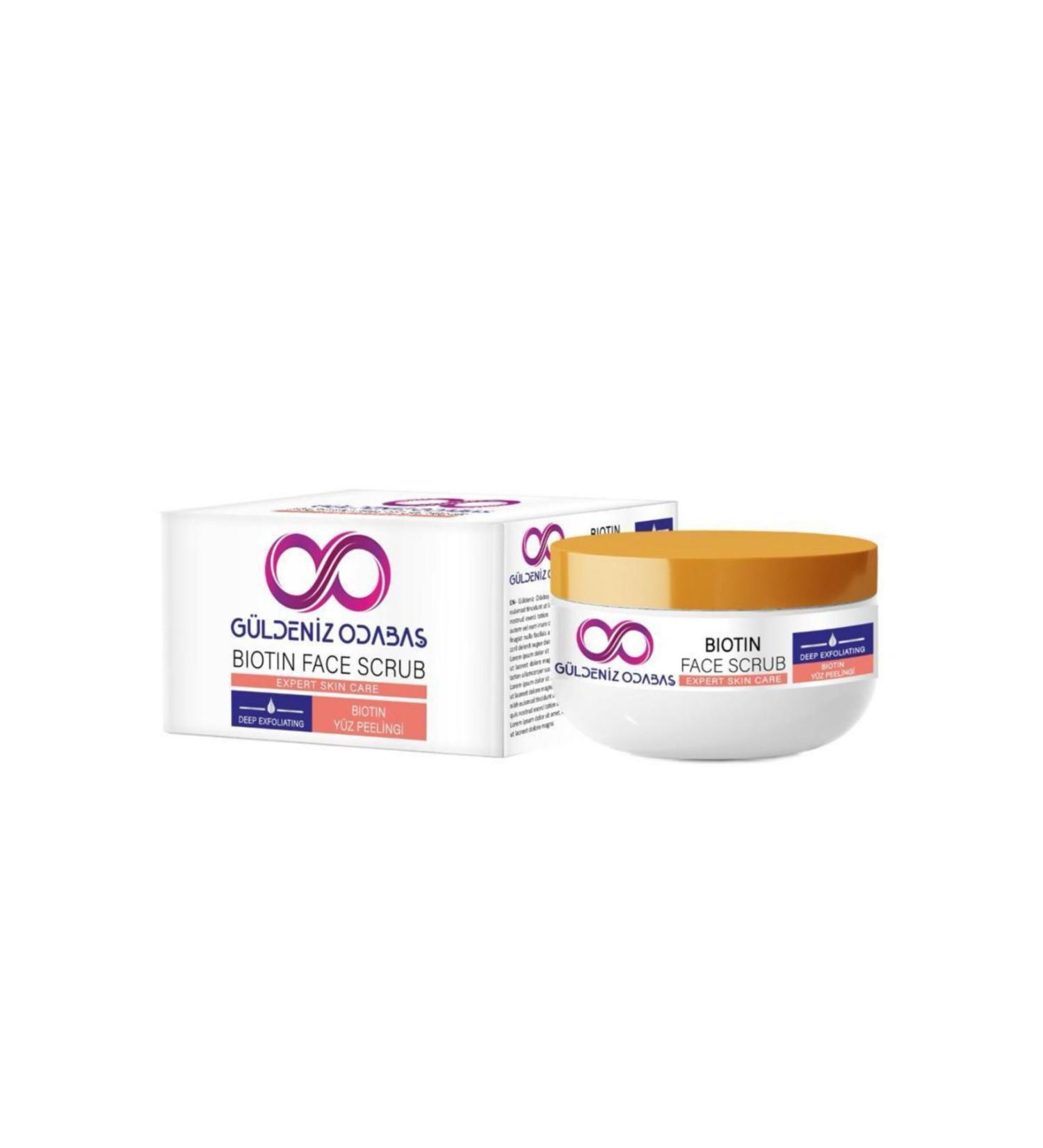 Go Cosmetics Guldeniz Odabas go-beauty! Biotin Face Scrup