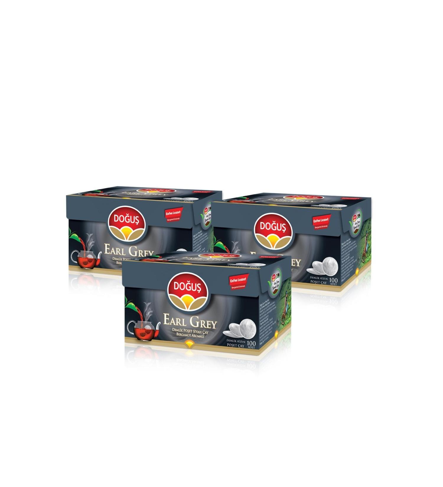 Do u Do u Earl Grey Teapot Tea Bag 100x3.2gr X 3 Pieces