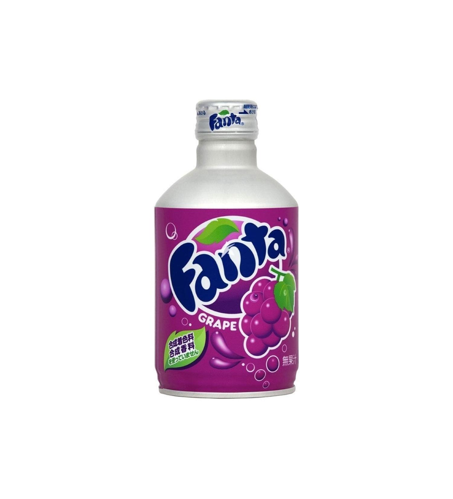 Fanta Coca Cola Grape (Aluminum Bottle) 300ml