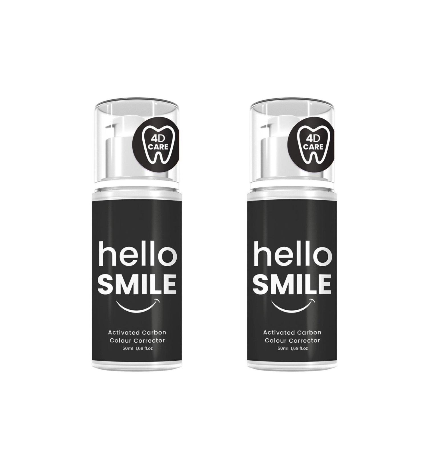 PROCSIN HELLO SMILE Active Carbon Flavored Instant Whitening Tooth Gel