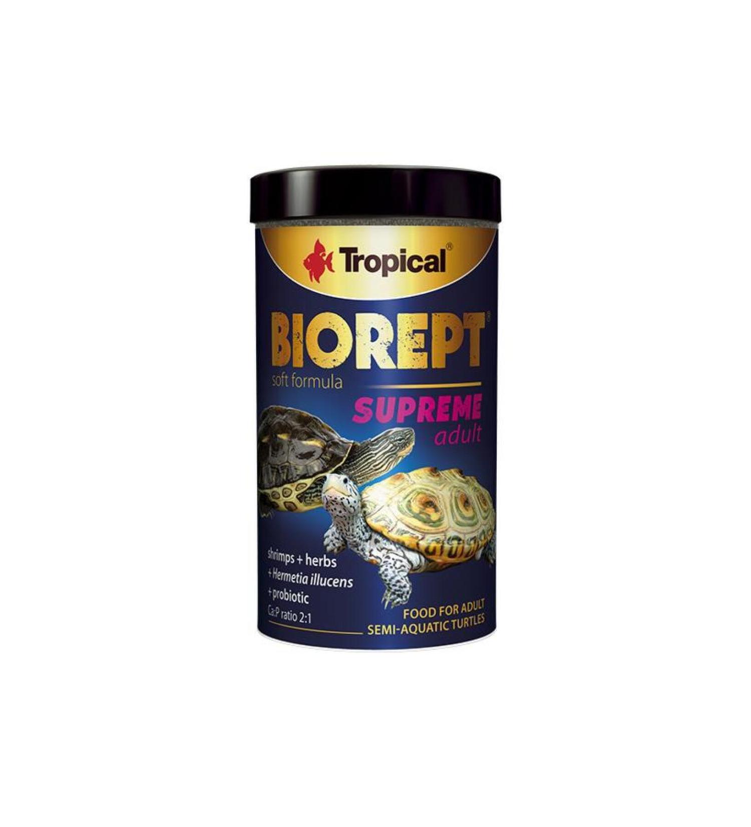 Tropical Biorept Supreme Adult Turtle Food 250ml 90gr