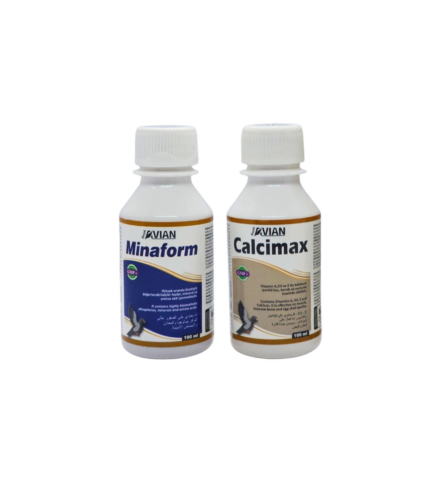 Royal la Royal la Calcimax-minaform 100 Ml. Shell and Phosphorus Support for Cage Birds