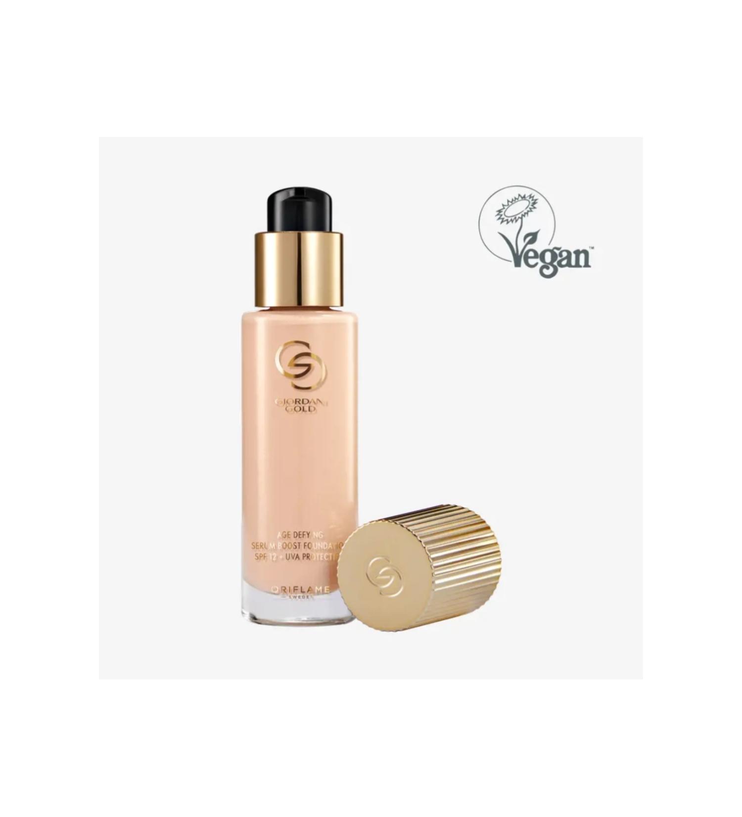 Oriflame Giordani Gold Effective Strengthening Serum Foundation for Covering Fine Lines and Dark Spots