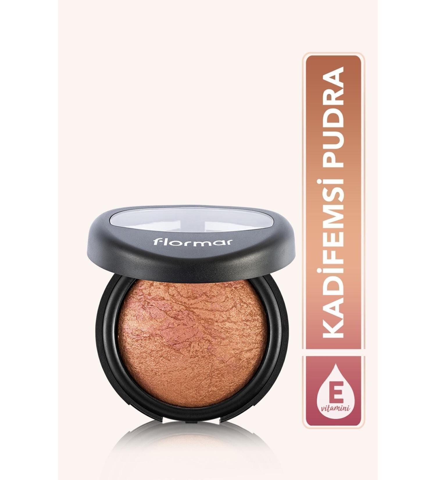 Flormar Intense Shiny Color Transition Bronzing Blush Powder -Baked Powder-026 PEACHYPINK- 8690604131266 - Buy Online on GoSupps.com