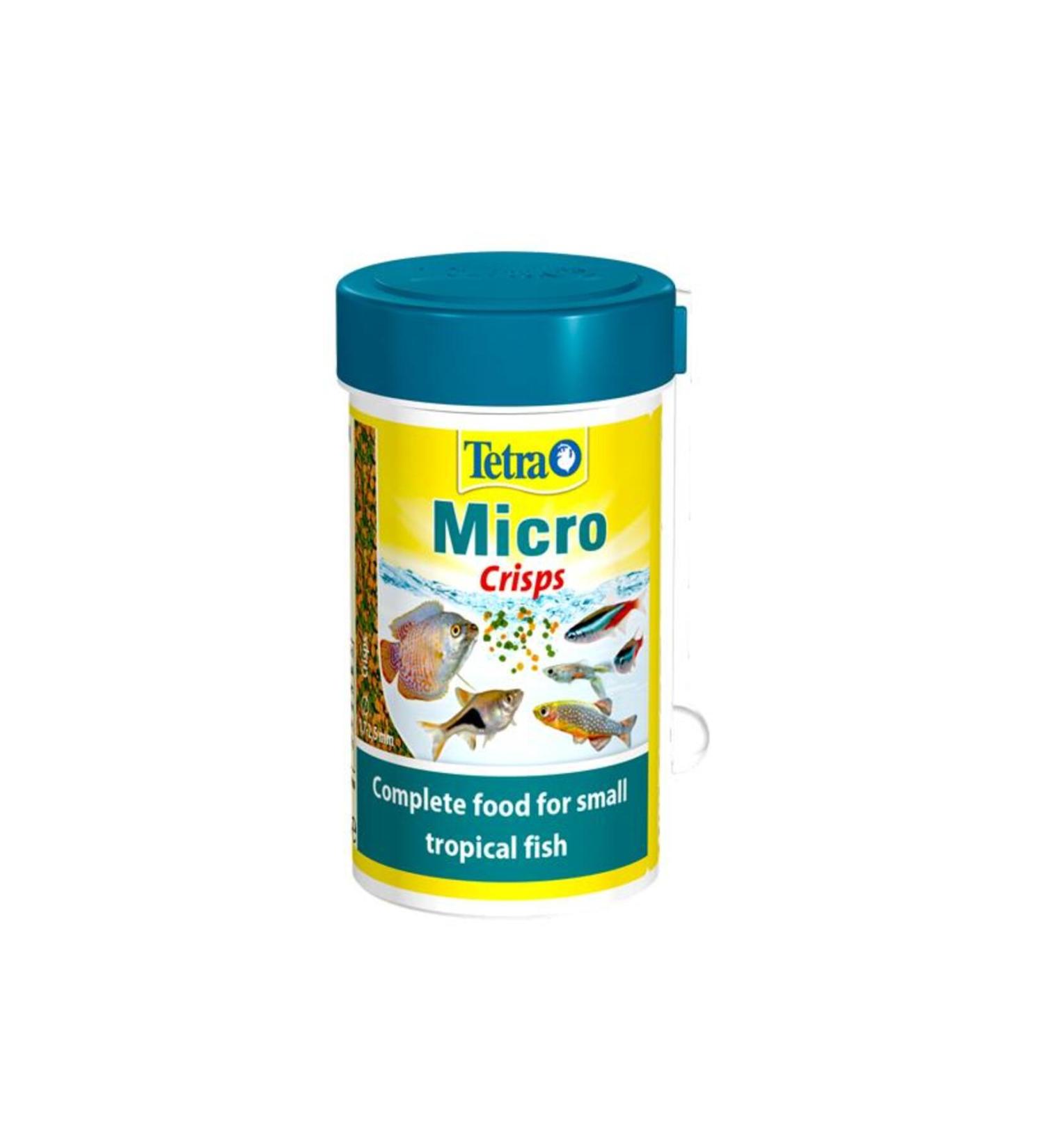 Tetra Micro Crisps Extra Small Tropical Fish Food 39 gr / 100 ml