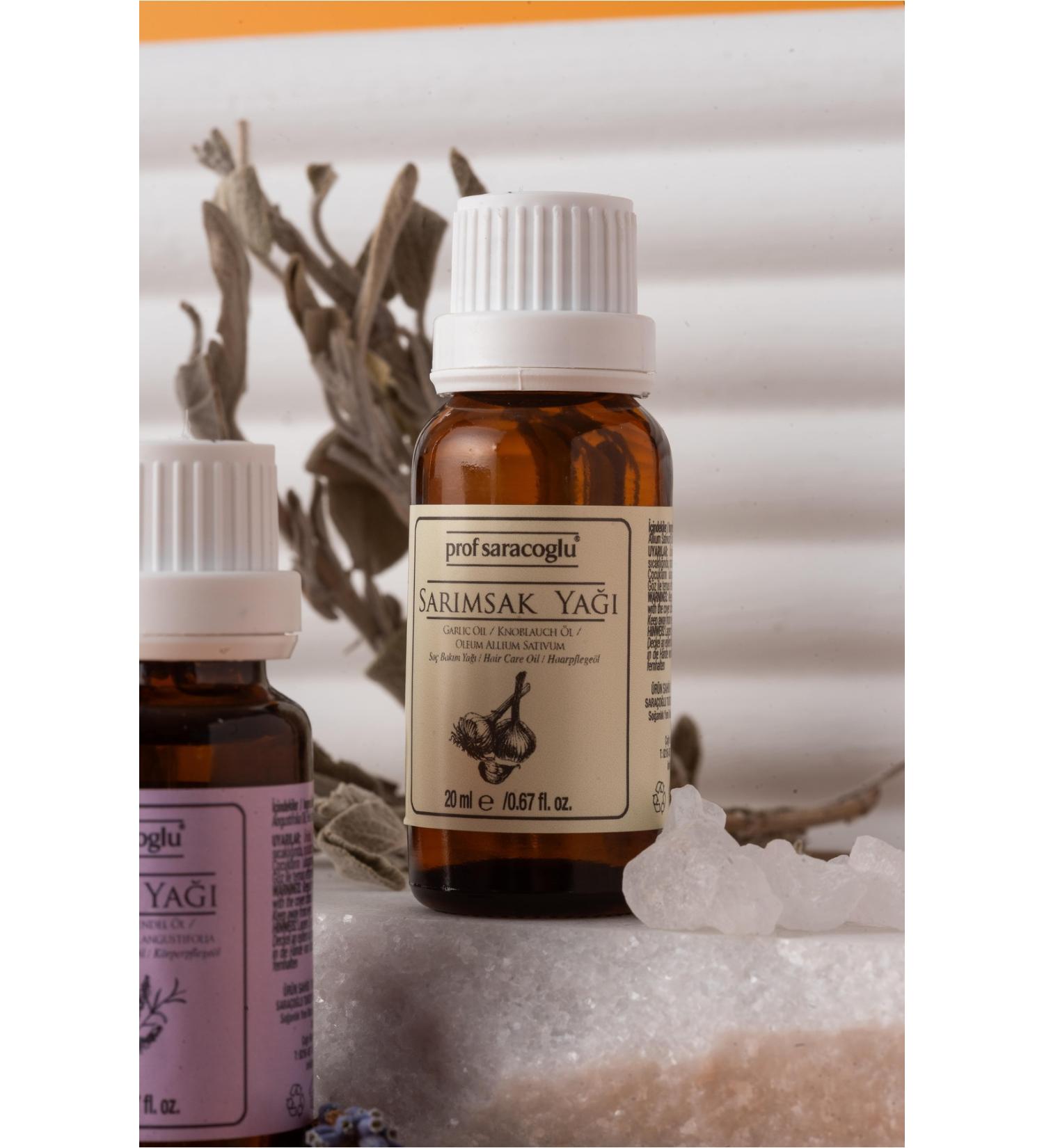 prof saracoglu Garlic Oil 0 Pure And Natural 20 ml - Buy Online on GoSupps.com