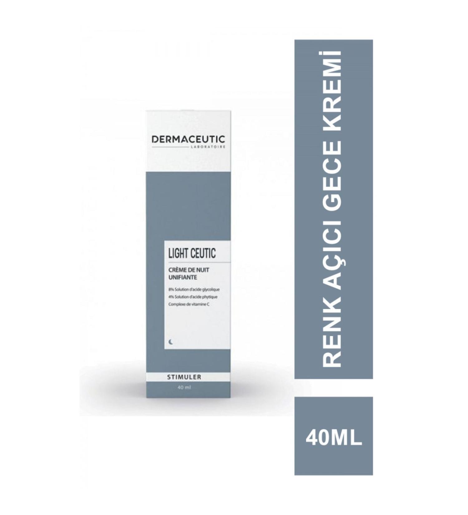Dermaceutic Light Ceutic Lightening Night Cream 40 Ml