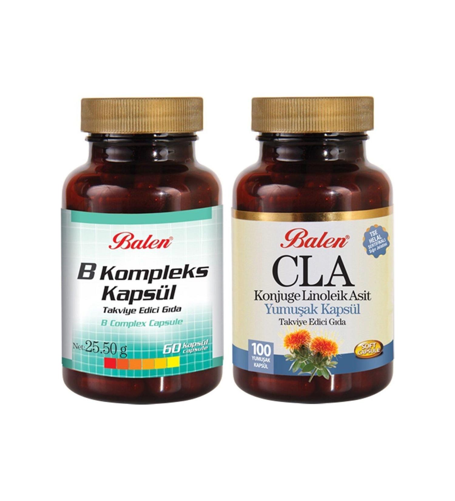 Underwire Set of 2 Vitamin B Complex + CLA