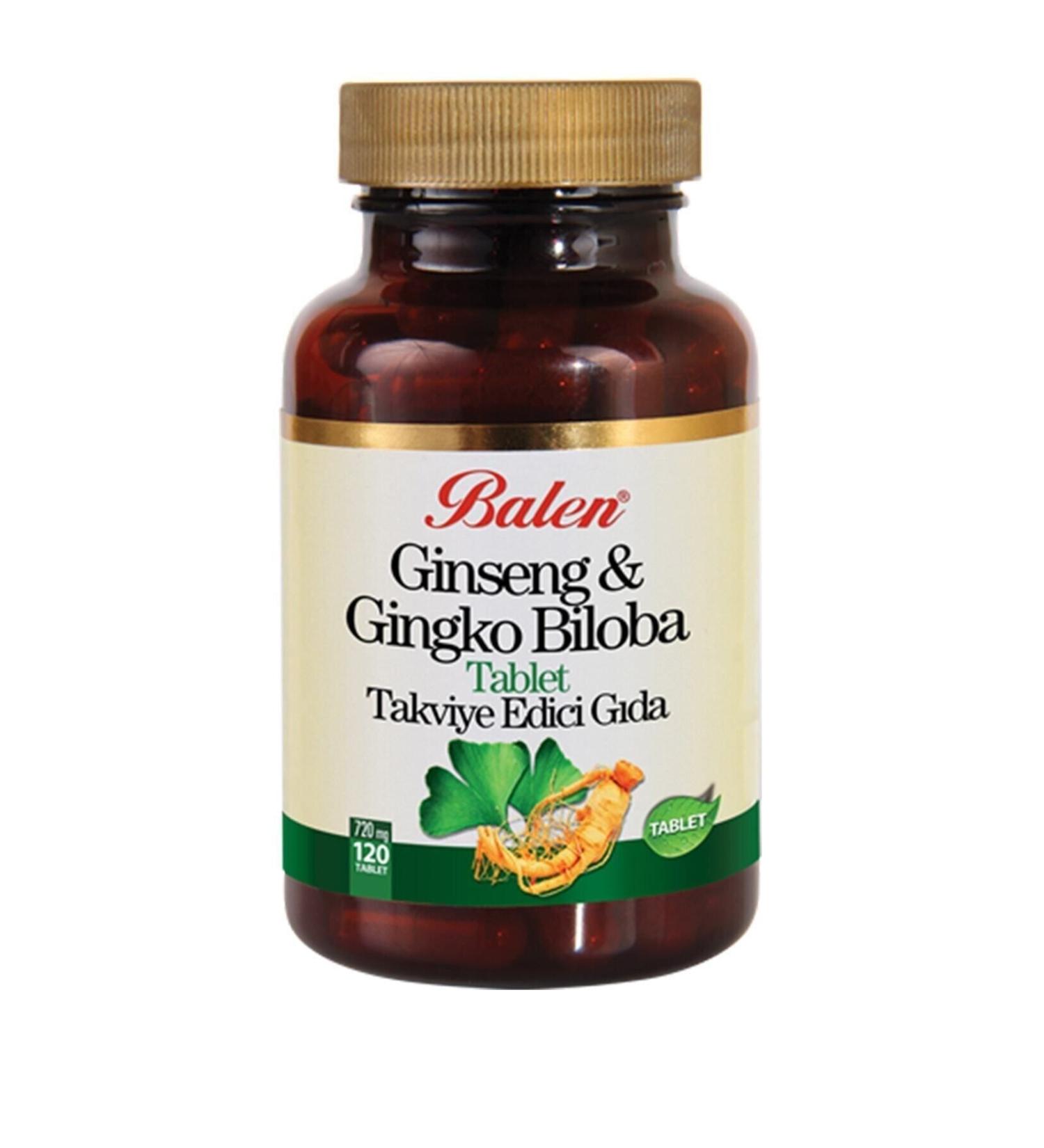 Balen Ginseng Gingko Biloba Supplementary Food Tablet
