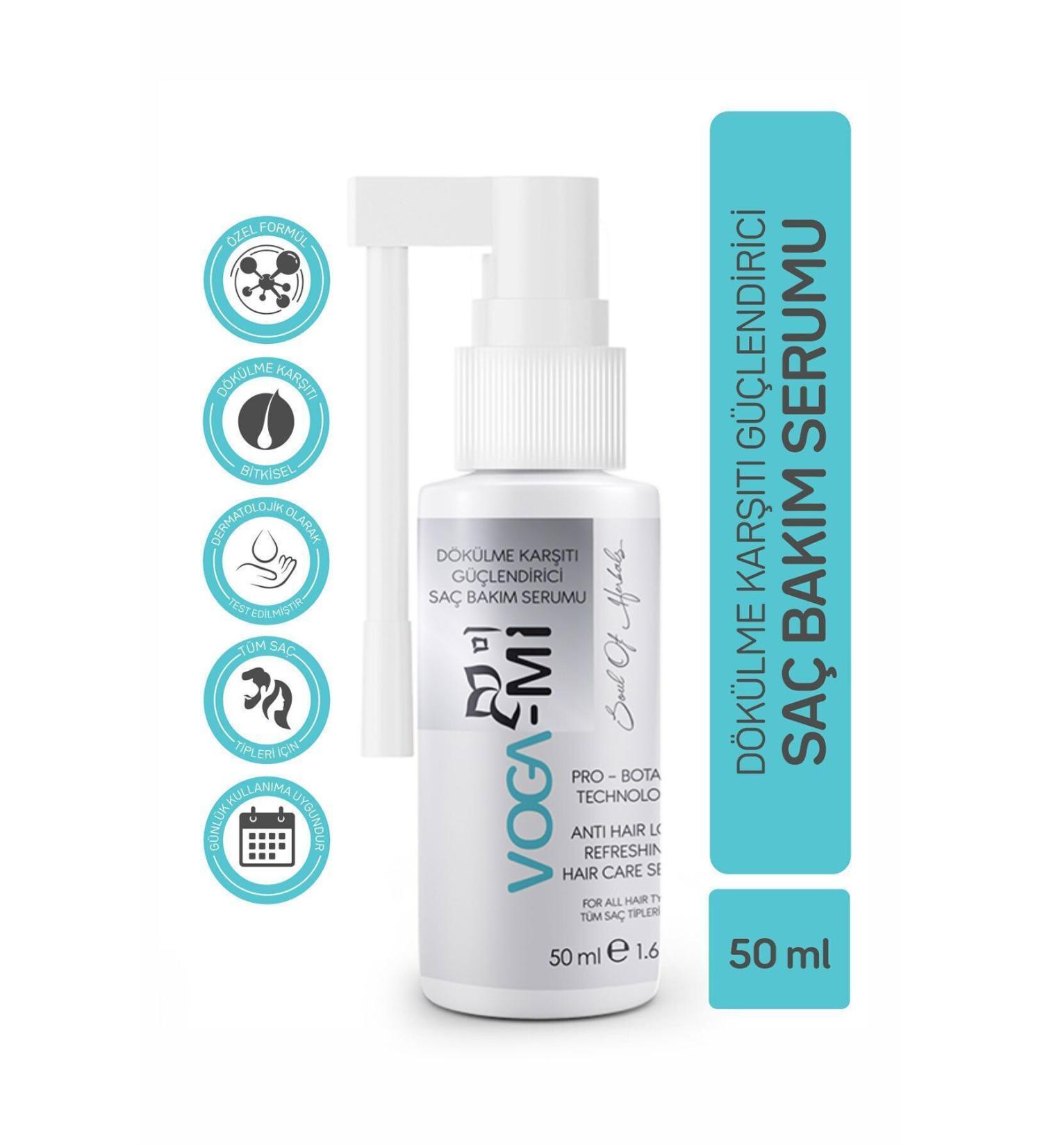VOGAMI Anti Hair Loss Serum - Hair Strengthening Anti Hair Loss Serum 50ml - Buy Online on GoSupps.com