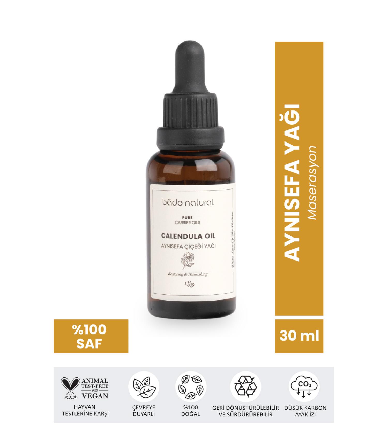 Bade Natural Calendula Oil 0 Pure 30 ml - Buy Online on GoSupps.com