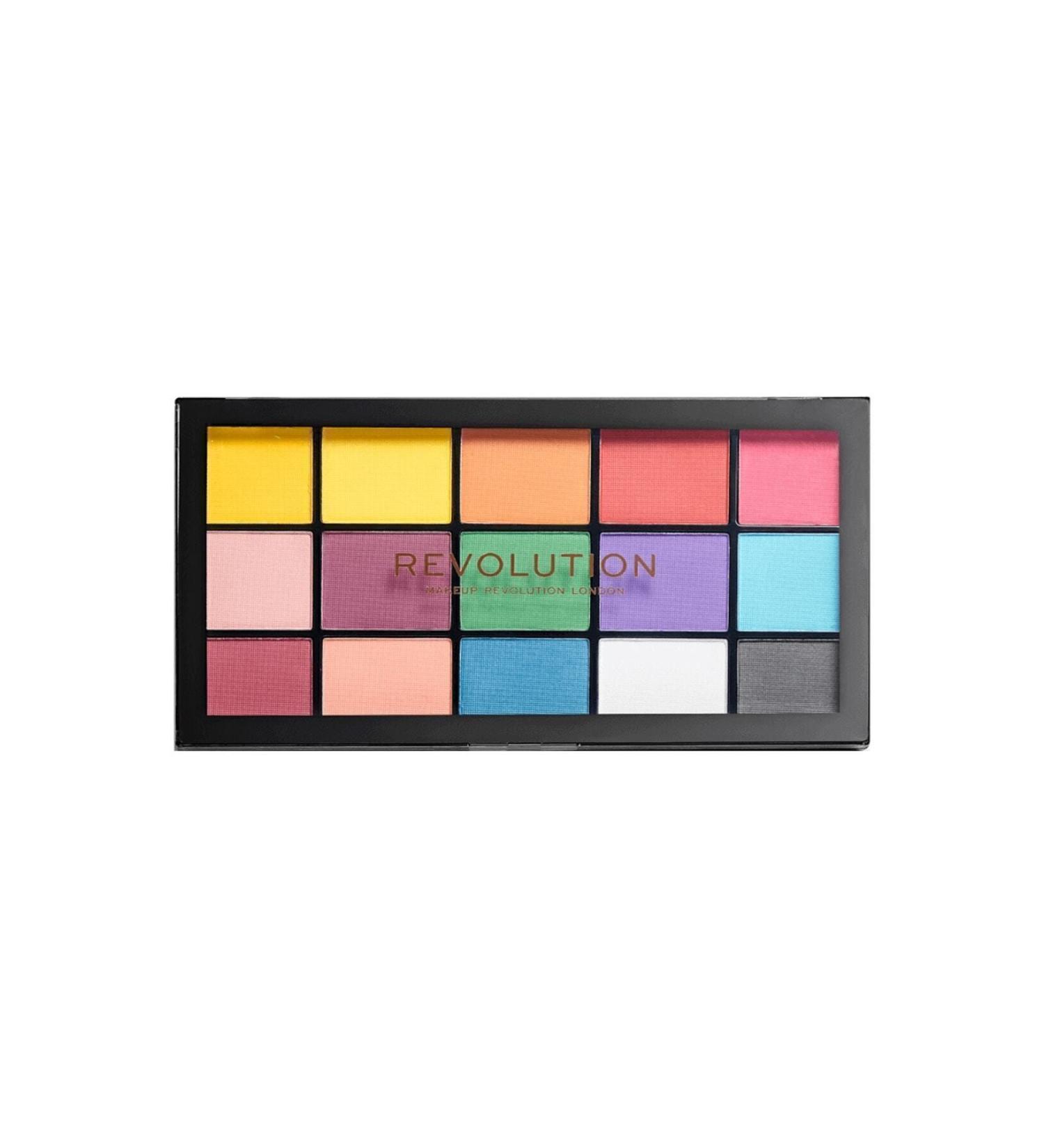 Revolution Reloaded Eyeshadow Palette Marvelous Mattes Passive