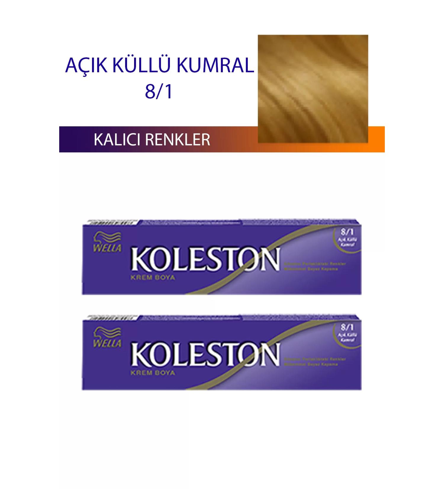 Skygo 2 Pieces Single Tube Hair Dye Light Ash Blonde 8/1