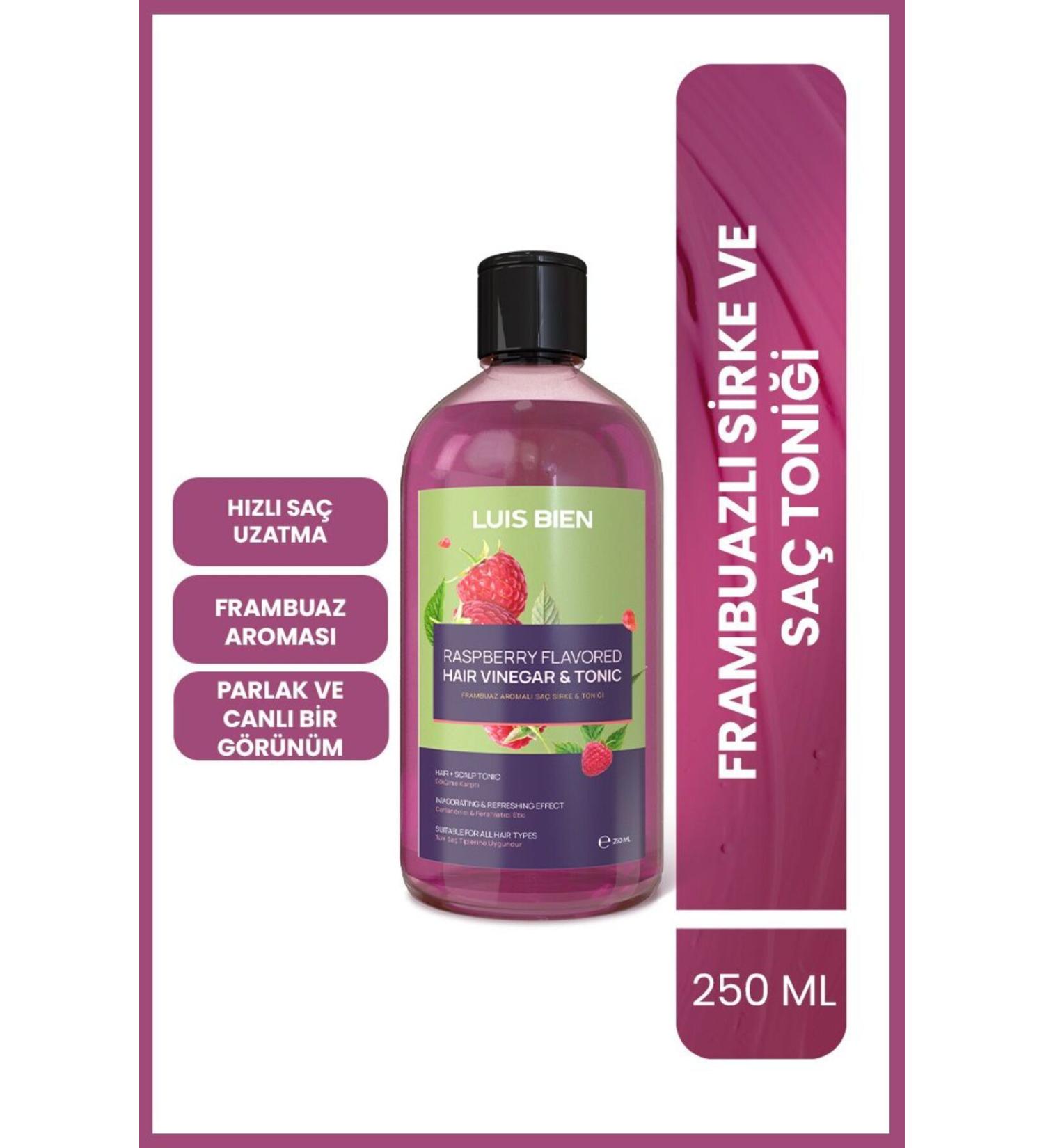 Luis Bien Raspberry Vinegar and Hair Tonic 250 ML - Buy Online on GoSupps.com
