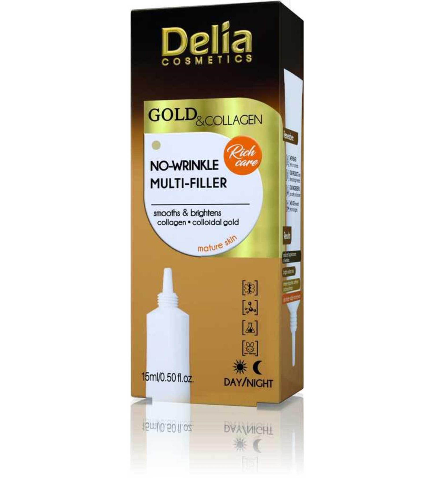 Delia Cosmetics Gold Collagen No-filler Cream Concentrate