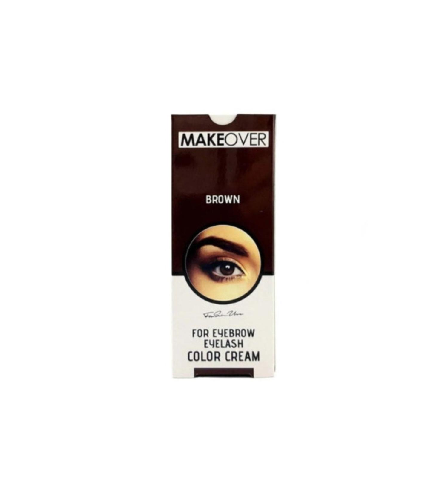 Makeover Magic Eyebrow Eyelash Dye-brown