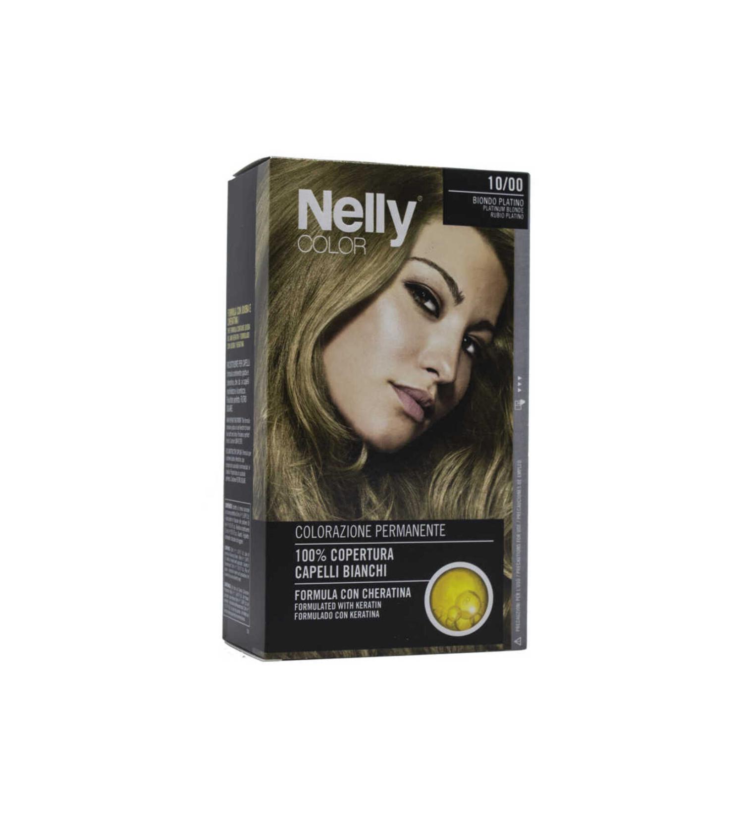Nelly Color Hair Dye Platinum Blonde 10/00- Platinum Blonde 10/00