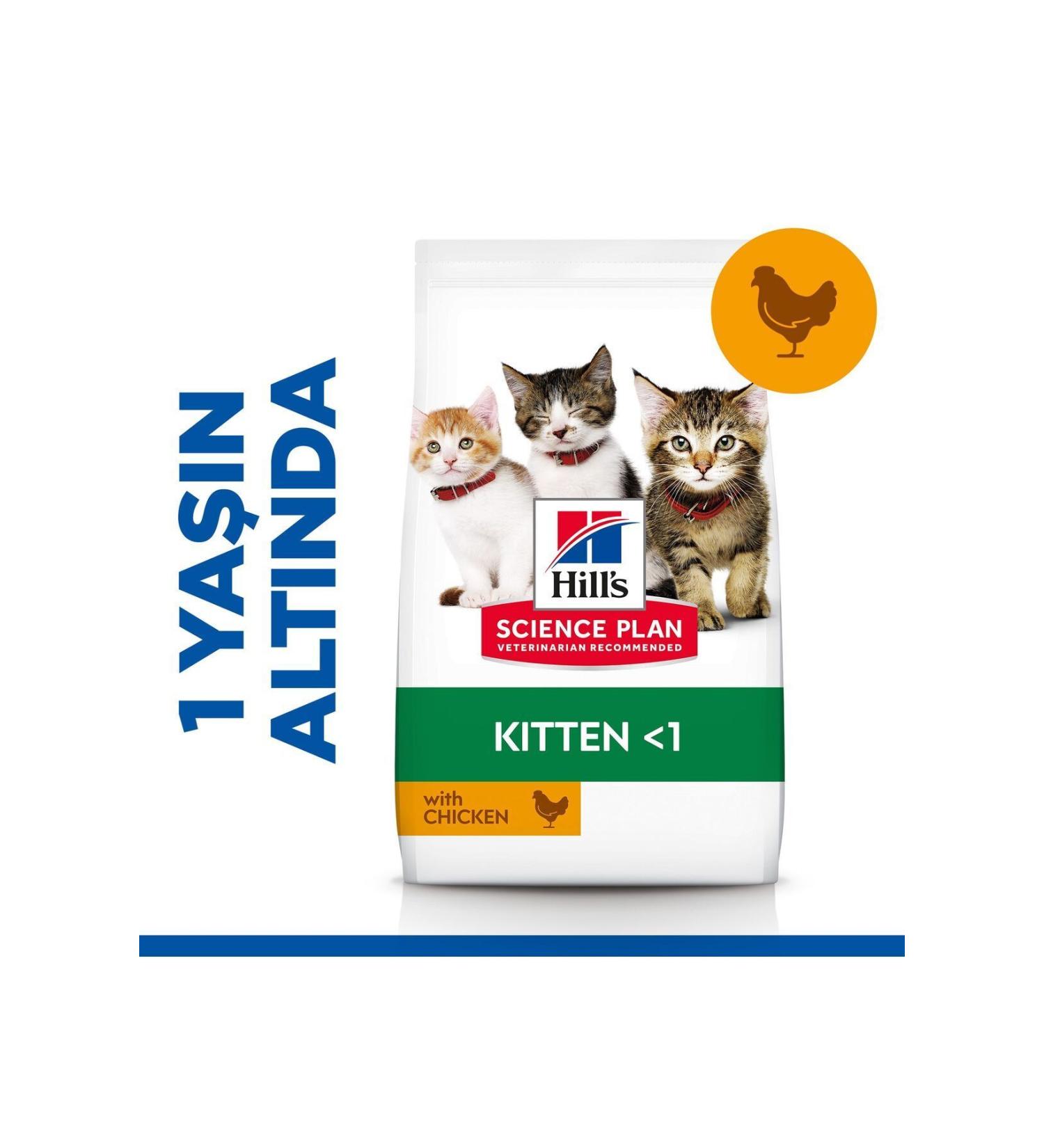 Hill's SCIENCE PLAN Chicken Kitten Food 1.5 Kg 2-pieces - Buy Online on GoSupps.com